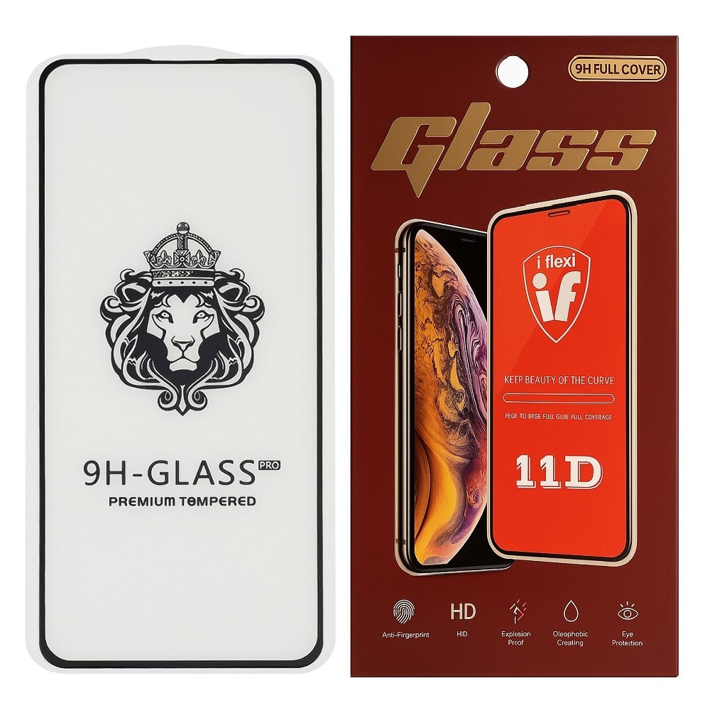 Захисне скло Prime для Motorola G 2022 / G22 / E22s / E30 / E32 / E32s / E40 з чорною рамкою