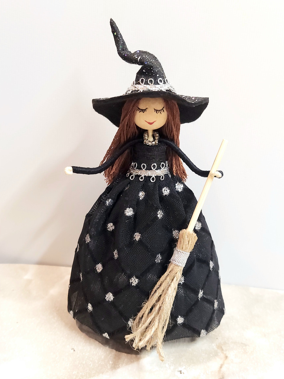 Лялька ручної роботи "Відьмочка маленька", фото 1