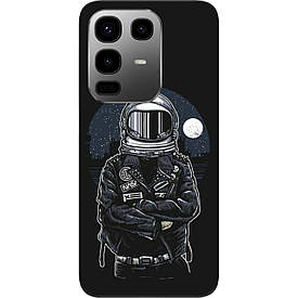 Чохол силіконовий case для Infinix Note 50 (X6858) Космонавт та місяць