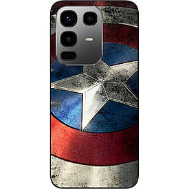 Силіконовий чохол case для Infinix Note 50 (X6858) Капітан Америка