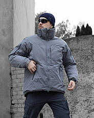 Куртка зимова еко пух Call Dragon 10.0 Сіра Розмір M, фото 4