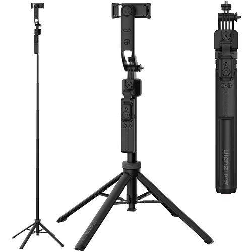Ulanzi TT23 Auto Face Tracking Tripod — штатив із ШІ, автоматичним трекінгом обличчя, селфі-палка для відео, влогів і стрімів