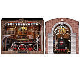 Бук Нук Станція ремонту потягів DIY Book Nook Train Repair Station Інтерьерний конструктор CH-06, фото 2