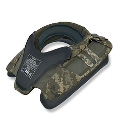 Захист шиї mod. 1 Kiborg з балістичним пакетом Militex Pixel