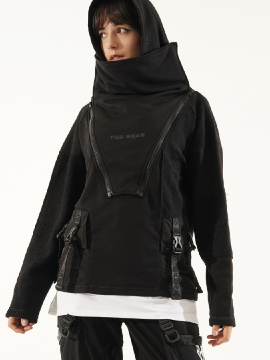 Жіноче худі з імітацією футболки "SM-2407", фото 1