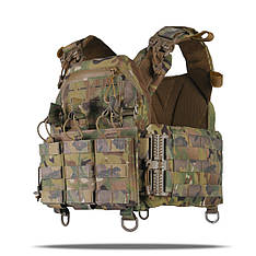 Плитоноска Kiborg GU Gen.2 + з'ємна панель для трьох магазинів Мультикам