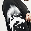 Жіноча футболка з куліру та принтами "Шейд", фото 8