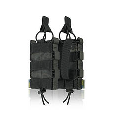 Посилений підсумок Kiborg GU Single Mag Pouch Чорний мультикам