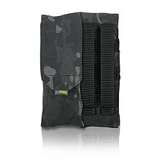 Підсумок під 2 магазина Kiborg GU Double Mag Pouch Чорний мультикам, фото 2