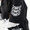 Жіночий лонгслів з принтами "Такеша 2.0", фото 7