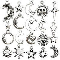 Набор бронзовых шармов для украшений и декора, 40 шт