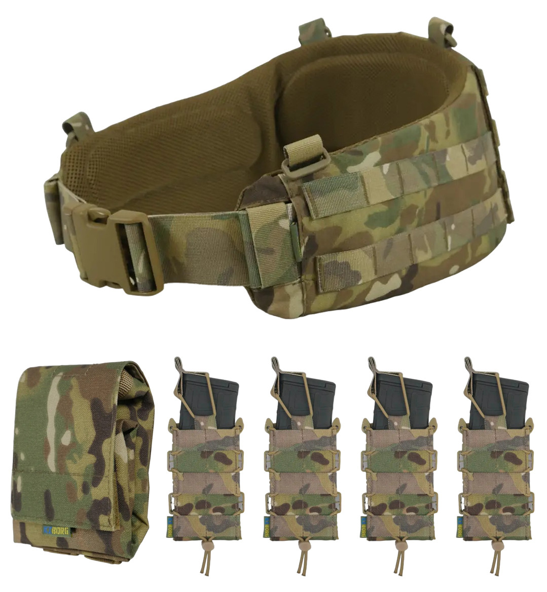 Набір Пояс РПС мультикам Kiborg R-1 GEN.2 (S) + підсумки