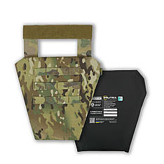 Захист паху (напашник-фартух) Kiborg з балістичним захистом Militex 2 клас Мультикам