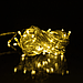 Новорічна кімнатна гірлянда нитка 6 м 50 LED білий провід Жовтий W50LED6MWY, фото 3