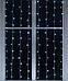 Новорічна гірлянда штора 1,5х1,5 м 64 LED білий провід Білий ZWM1564LEDW, фото 3
