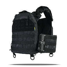 Плитоноска Kiborg GU gen.1 Чорний Мультикам