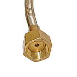 Рукав високого тиску G3/4 - G3/4, підведення 1000 мм для рампи та з'єднання балонів, фото 10