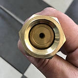 Рукав високого тиску G3/4 - G3/4, підведення 1000 мм для рампи та з'єднання балонів, фото 6