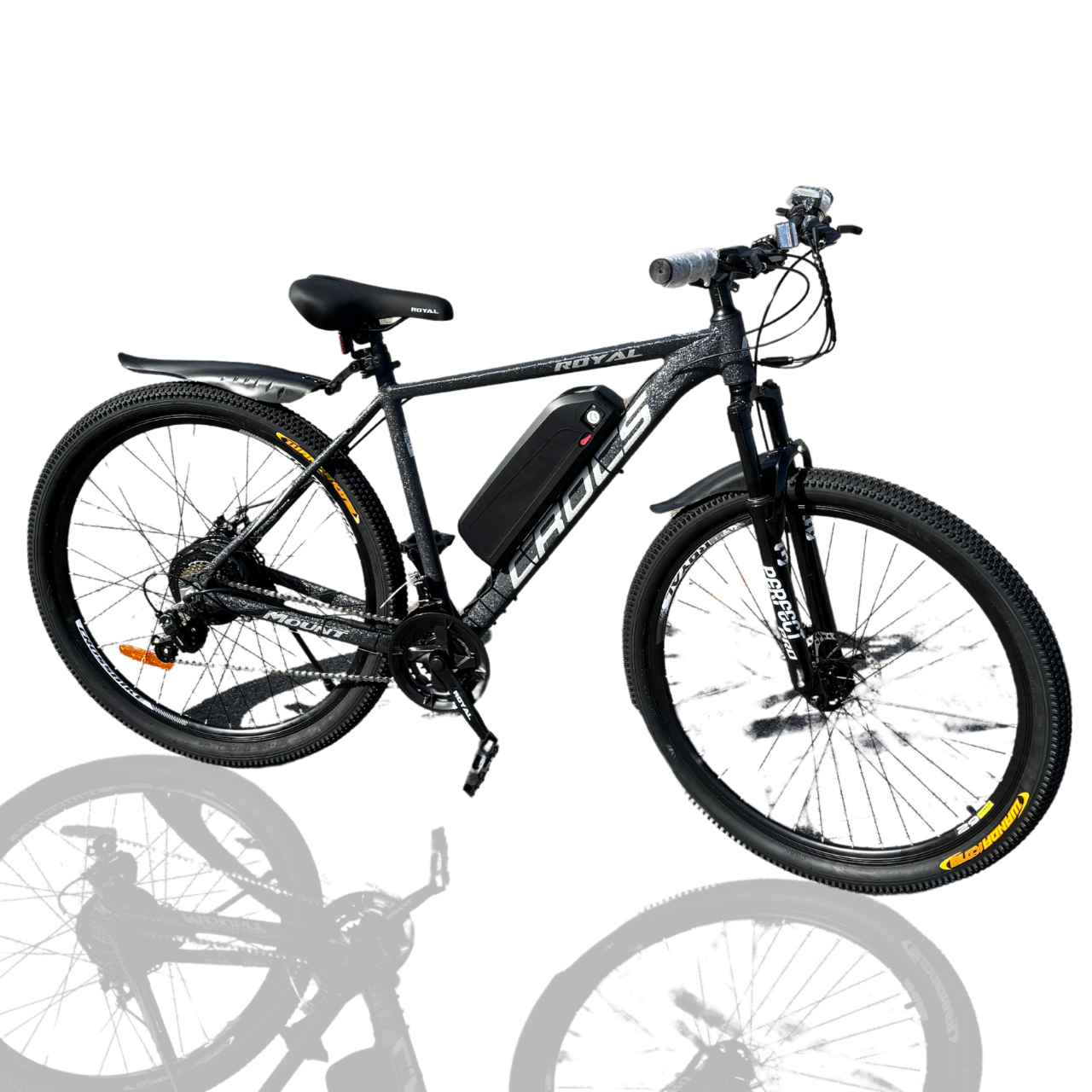 Велосипед Royal 29" CROCS з Е-комплектом 500w 48v 12ah/ до 45 км запас ходу+індикаторна ручка