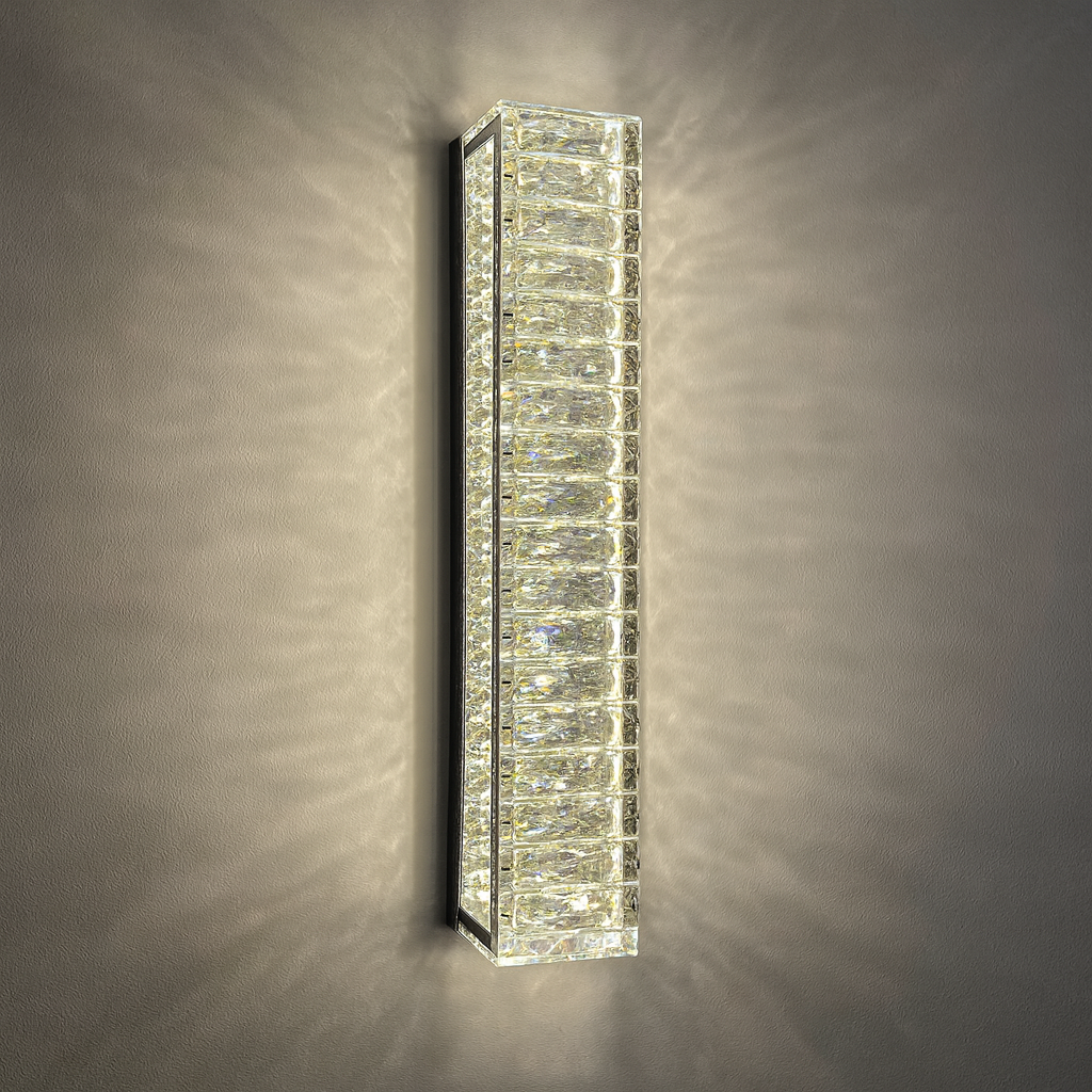 Кришталеве Бра Linisoln 40W колір Хром 570-500 CH, фото 1