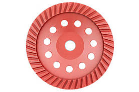 Диск алмазний для шліфування бетону Intertool 180 мм турбоволна (CT-6280)