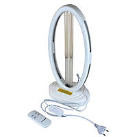 Бактерицидна лампа настільна біла з озоном 38 Вт кварцова 2G11 пульт в комплекті