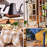 Бук Нук Сонячна кавова оранжерея Book Nook Sunshine Coffee Greenhouse Інтерьерний конструктор YM-07 DIY, фото 6