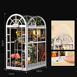 Бук Нук Сонячна кавова оранжерея Book Nook Sunshine Coffee Greenhouse Інтерьерний конструктор YM-07 DIY, фото 10