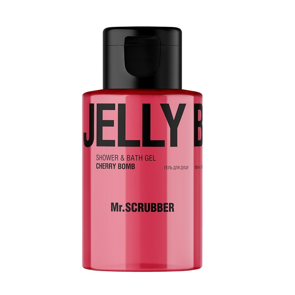 Гель для душу Mr.Scrubber Jelly Bubbles Cherry Bomb 100 мл, фото 1