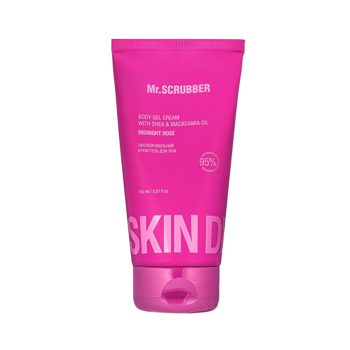 Зволожувальний крем-гель для тіла Mr.Scrubber Skin Delights Midnight Rose 150 мл, фото 1