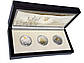 Набір монет Державні символи України Срібло у футлярі, фото 6