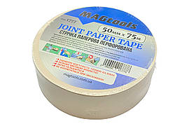 Стрічка паперова перфорована 50мм*75м