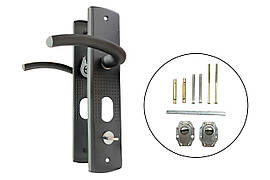 Ручка для металевих дверей FZB HY-A1809 ліва ORB