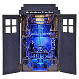 Бук Нук Таємнича Синя Скринька DIY Book Nook Mysterious Blue Box TARDIS Diorama CH-08, фото 10