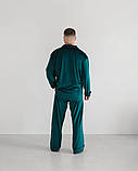 Піжама чоловіча Модельер 25974 46 Смарагдовий (15120), фото 4