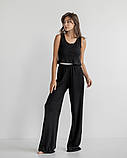 Костюм жіночий Модельер 25885 44 Чорний (14991), фото 5