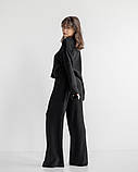 Костюм жіночий Модельер 25885 44 Чорний (14991), фото 7