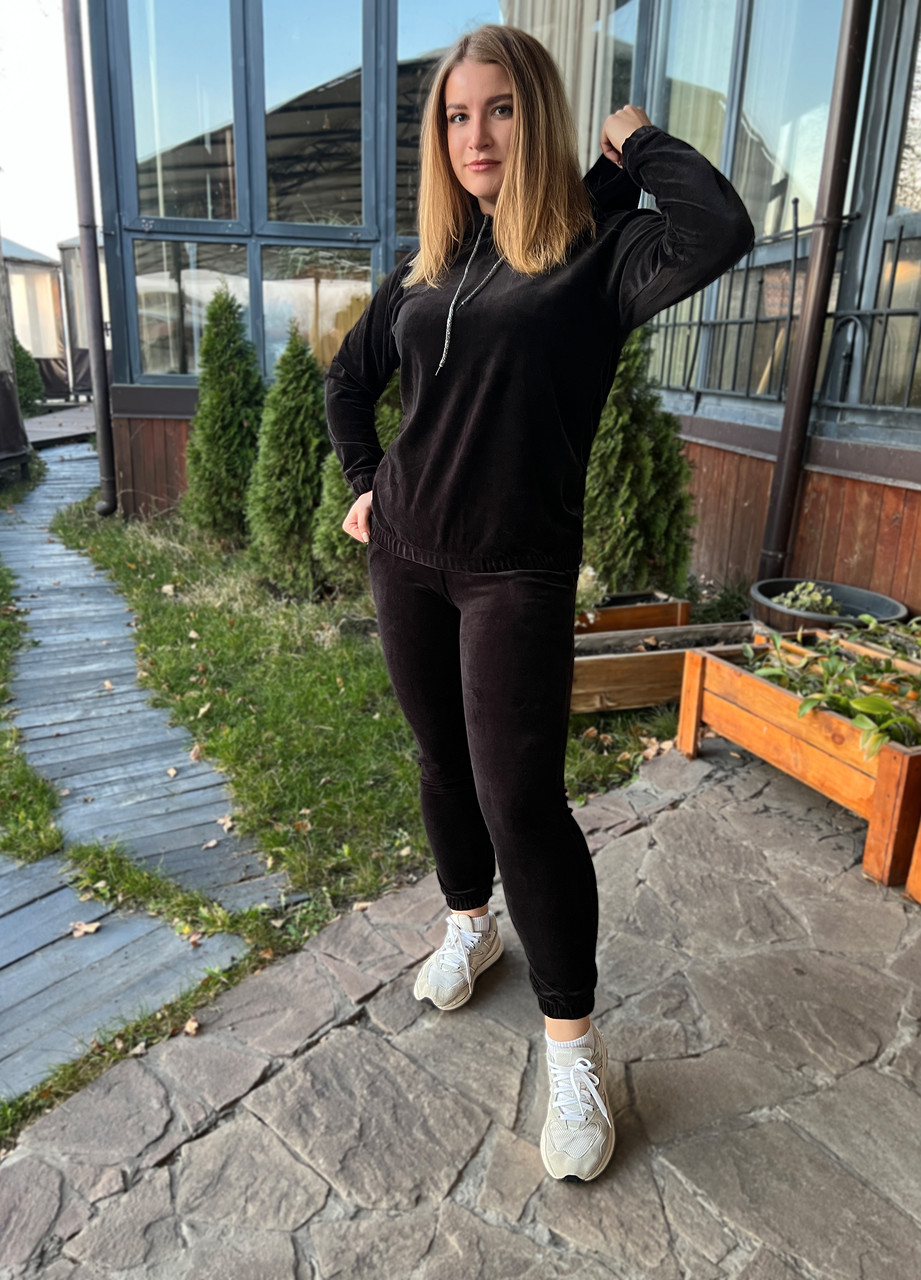 Костюм жіночий Модельер 25509 54 Чорний (14578), фото 1