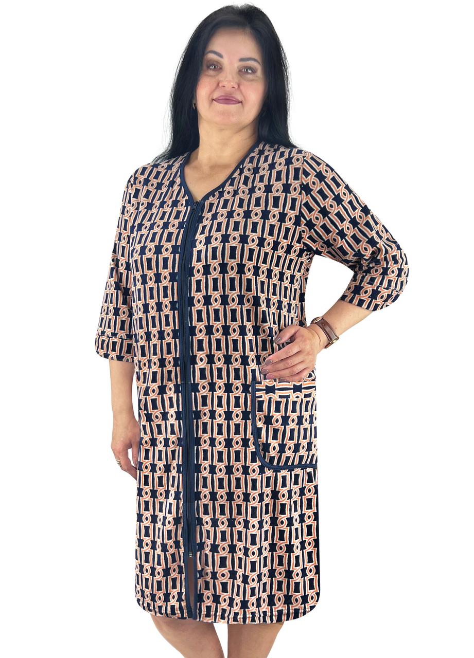 Халат жіночий Модельер 25095 64 Різнокольоровий (13923), фото 1