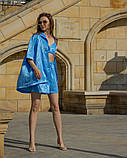 Костюм Модельер 24697 46 Блакитний (13484), фото 4