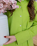 Костюм жіночий Модельер 8373 46 Салатовий (12140), фото 4