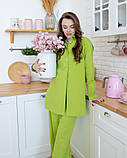 Костюм жіночий Модельер 8373 46 Салатовий (12140), фото 6