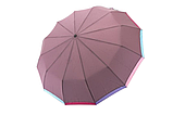 Парасолька жіноча автомат Frei Regen fcre 5506 на 12 подвійних спиць з райдужною облямівкою Фрезова, фото 2