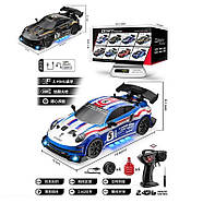 Дрифт машинка на радіокеруванні Porsche Nitro чорна | Машинка порш для дрифту на пульті управління Дрифт машина на радіокеруванні, фото 9