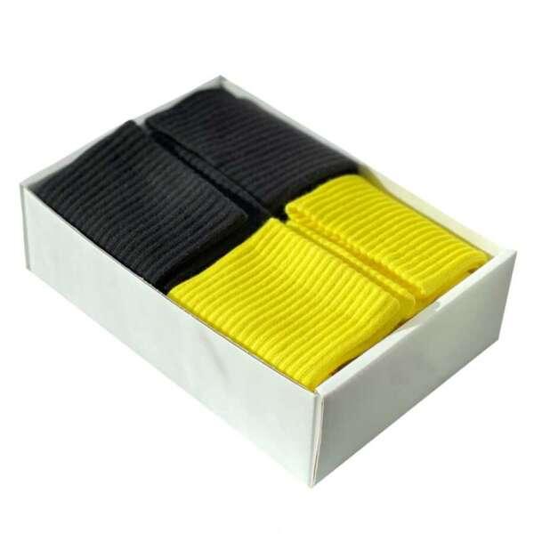 Чоловічі шкарпетки 1and1 36523 41-45 Жовто-чорний 2 пари (36524), фото 1