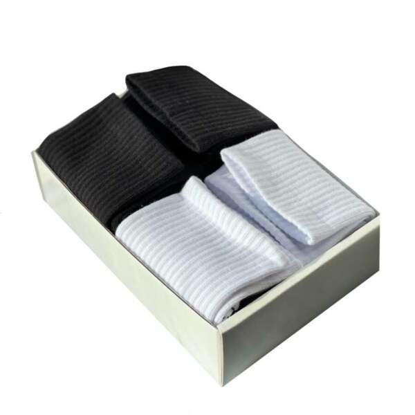 Шкарпетки жіночі 1and1 36502 36-40 Біло-чорний 2 пари (36503), фото 1