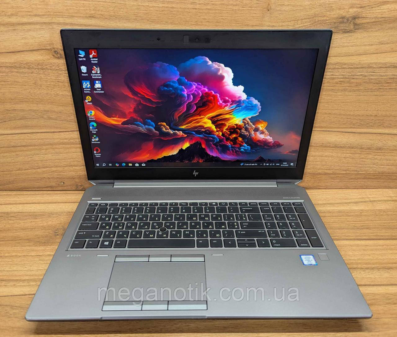 Ігровий ноутбук HP zBook 15 G5 | Nvidia Quadro P2000 4 GB | 15,6" | Intel I7 - 8850H | 512GB SSD | 16GB, фото 1