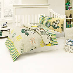 Дитяча постільна білизна для новонароджених Belizza Mery / Подарунковий комплект постільної білизни для дітей