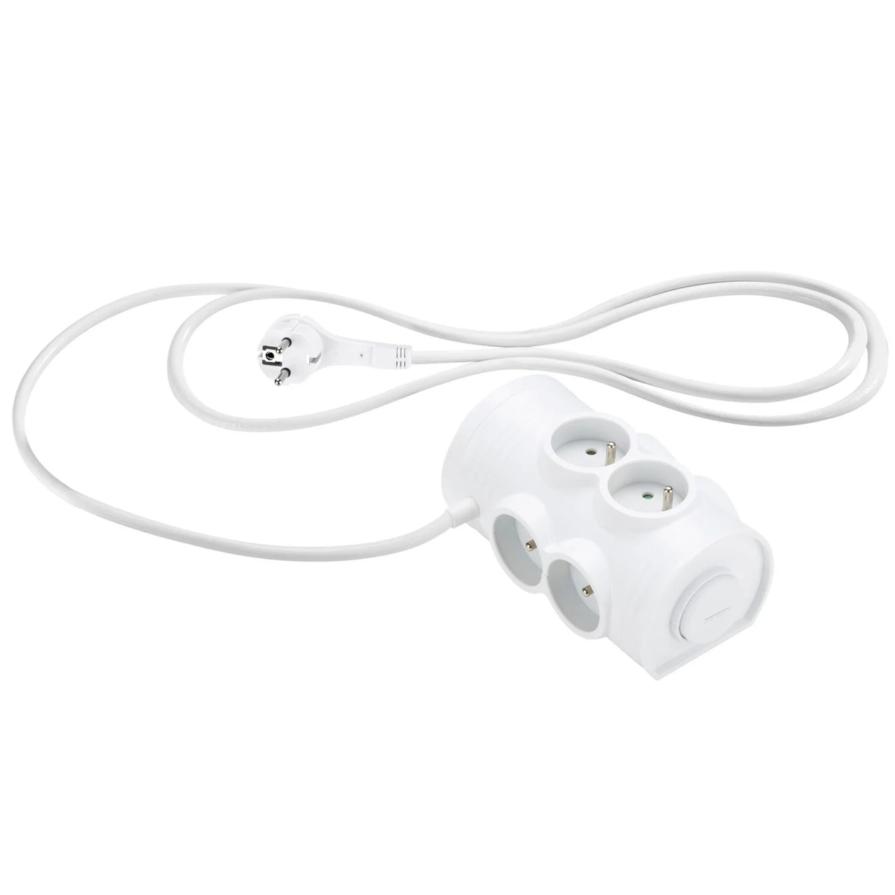 Подовжувач-колонка SilverCrest 6 розеток з підсвіченим вимикачем 1.5 м 8503000391