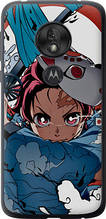 Чохол на Motorola Moto G7 Play Танджиро Камадо "5574u-1656-851"